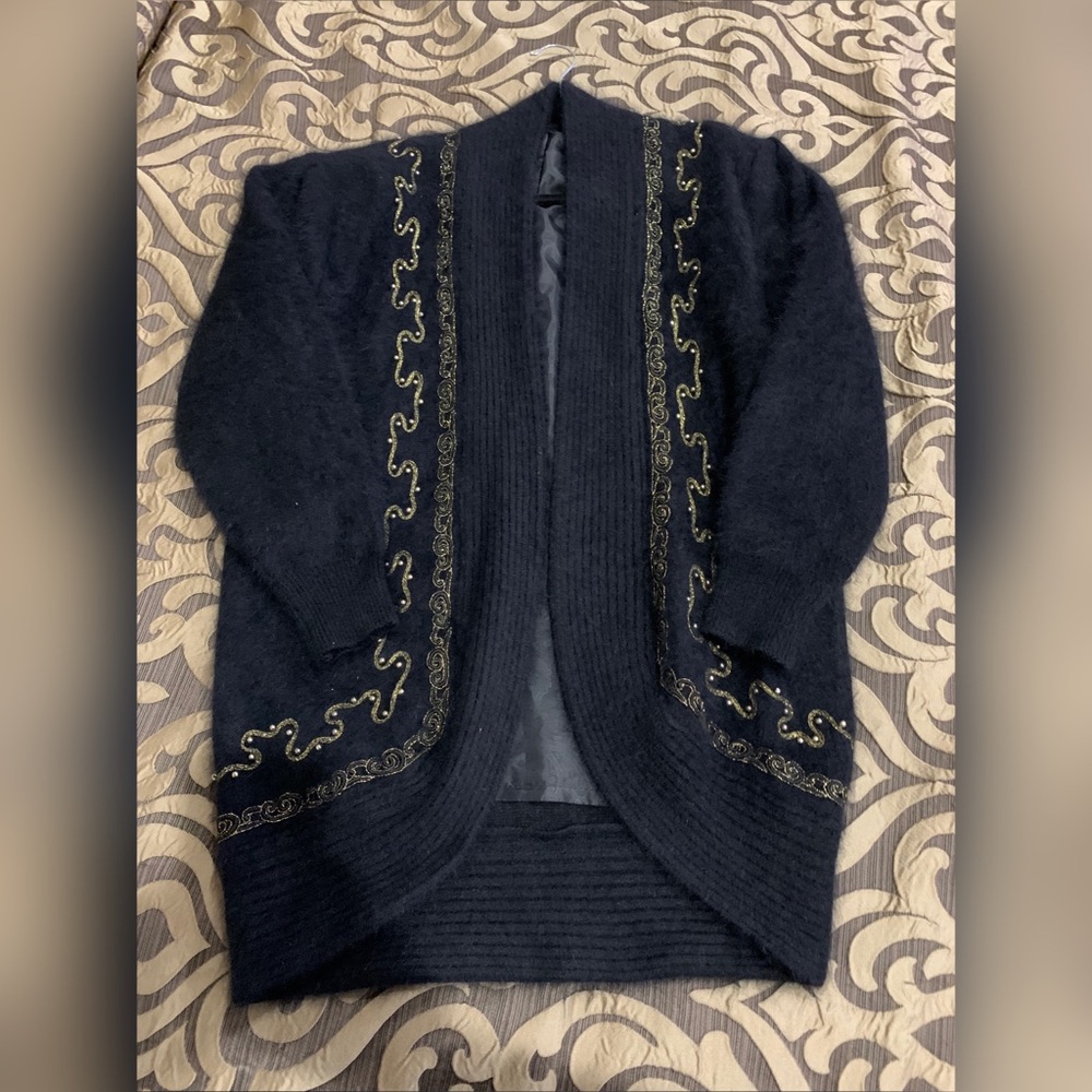 Angora Rabbit Hair Blend Jacket